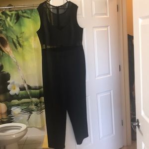 Black jumpsuit size 24